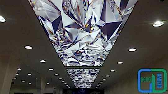 3d baskılı gergi tavan