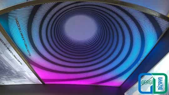 3d baskılı gergi tavan